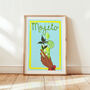 Fresh And Zesty Mojito Cocktail Art Print, thumbnail 2 of 9