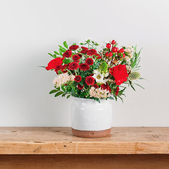 Fresh Flower Christmas Posy And Card, 5 of 6