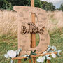 Wedding Initial Guest Book Personalised Letter, thumbnail 1 of 8