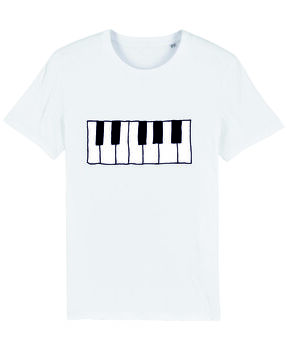 Piano Keys T Shirt, 10 of 10