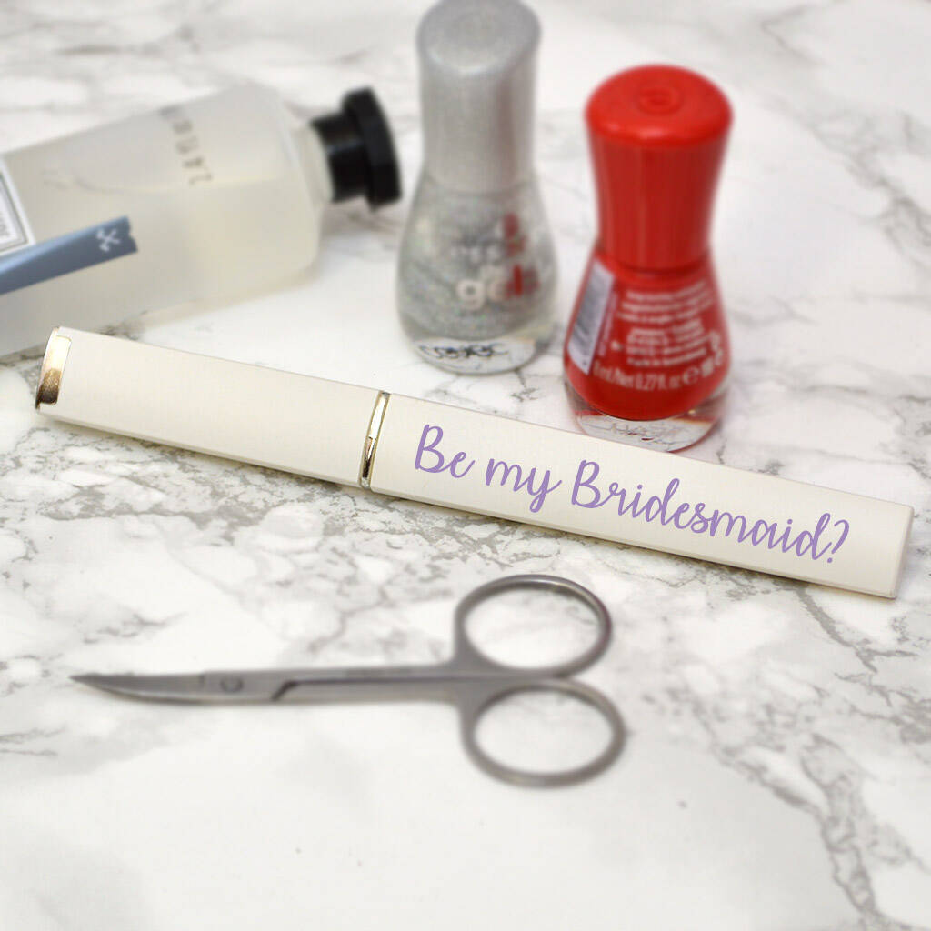 Personalised Nail File Gift By