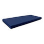 Navy Blue Water Resistant Garden Bench Seat Pad, thumbnail 5 of 5