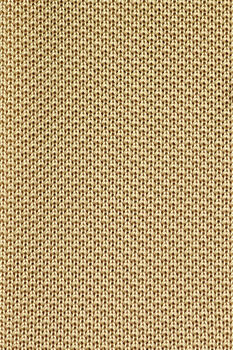 100% Polyester Diamond End Knitted Tie Beige, 2 of 2