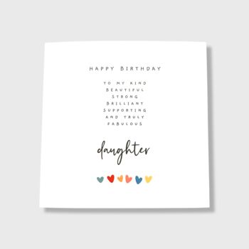 Daughter Birthday Card, 2 of 4