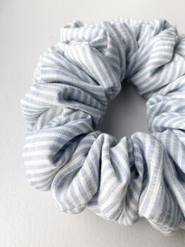 Hannah Scrunchie Blue And White, 2 of 5