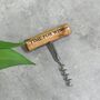 Personalised Wooden Handle Corkscrew, thumbnail 4 of 8