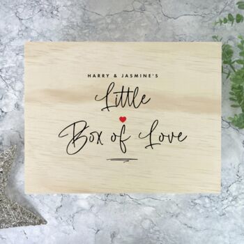 Personalised Couples Date Night Treat Box Five Sizes, 7 of 11