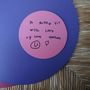Child's Drawing Or Writing Personalised Leather Coaster, thumbnail 8 of 12
