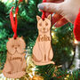 Personalised Cat Breed Wooden Christmas Decoration, thumbnail 8 of 10