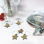 Personalised Christmas Star Wine Glass Charms, thumbnail 11 of 12