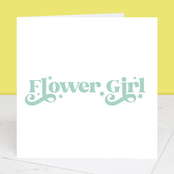 Wedding Card For Flower Girls, 3 of 4