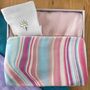 Birthday Flower Gift For Her – Socks, Scarf, Makeup Bag, thumbnail 2 of 9