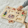Wooden Farm Personalised Childrens Puzzle, thumbnail 1 of 3