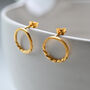 Statement Twisted Studs, thumbnail 1 of 4