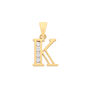Luminous Script 9 K Solid Gold Pendant, thumbnail 11 of 12