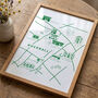 Personalised Our Favourite Places/Map Poster, thumbnail 12 of 12