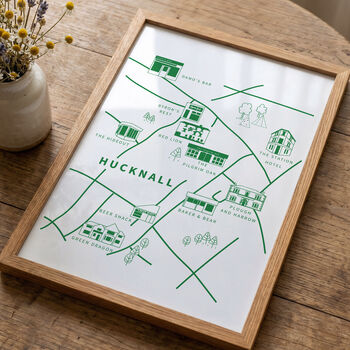 Personalised Our Favourite Places/Map Poster, 12 of 12