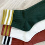 Pack Of Three Varsity Style Solesmith Socks, thumbnail 3 of 6