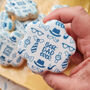 Father's Day Biscuits Luxury Gift Box, Eight Pieces, thumbnail 3 of 8