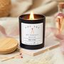 Perfect Match Personalised Anniversary Candle Gift For Him Or Her, thumbnail 4 of 9