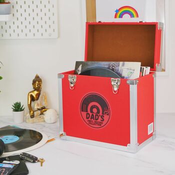 Personalised Vinyl Record Storage Case, 11 of 12