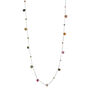 Sterling Silver Fine Tourmaline Long Necklace, thumbnail 10 of 11