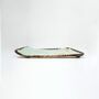 Curved Serving Platter Handmade Porcelain Tableware, thumbnail 4 of 10