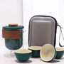 Camping Travel Herbal Tea Set With Teapot And Tea Cups, thumbnail 4 of 6