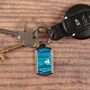 Caribbean Sailing Handprinted Keyring, thumbnail 4 of 10