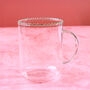 G Decor The Twist Rim Handcrafted Glassware Collection Tea Cups And Coffee Mugs In Red, Blue And Green, thumbnail 5 of 7