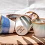 Set Of Four Ceramic Single Espresso Cups, thumbnail 3 of 12