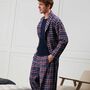 Men's Arran Tartan Brushed Cotton Pyjama Trousers, thumbnail 5 of 5