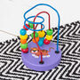 Personalised Wooden Safari Mini Beaded Puzzle Toy, thumbnail 9 of 12
