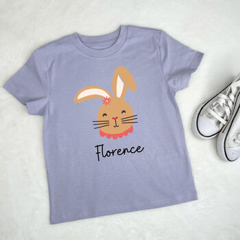 Children's Personalised Easter Bunny T Shirt, 5 of 8