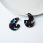 Coral Teardrop Earrings, thumbnail 6 of 7