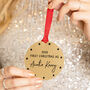 Personalised 'First Christmas As' Christmas Decoration, thumbnail 4 of 12