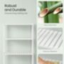 Four Tier Bamboo Storage Shelving Unit, thumbnail 5 of 8