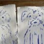 Personalised Pet Dog Portrait Print Gift, thumbnail 1 of 8