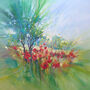 Poppies In A Meadow Painting, thumbnail 2 of 10
