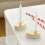 Happy Birthday Porcelain Candle Holder, thumbnail 2 of 4