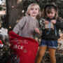 Red Reindeer Delivery Personalised Sack, thumbnail 5 of 5