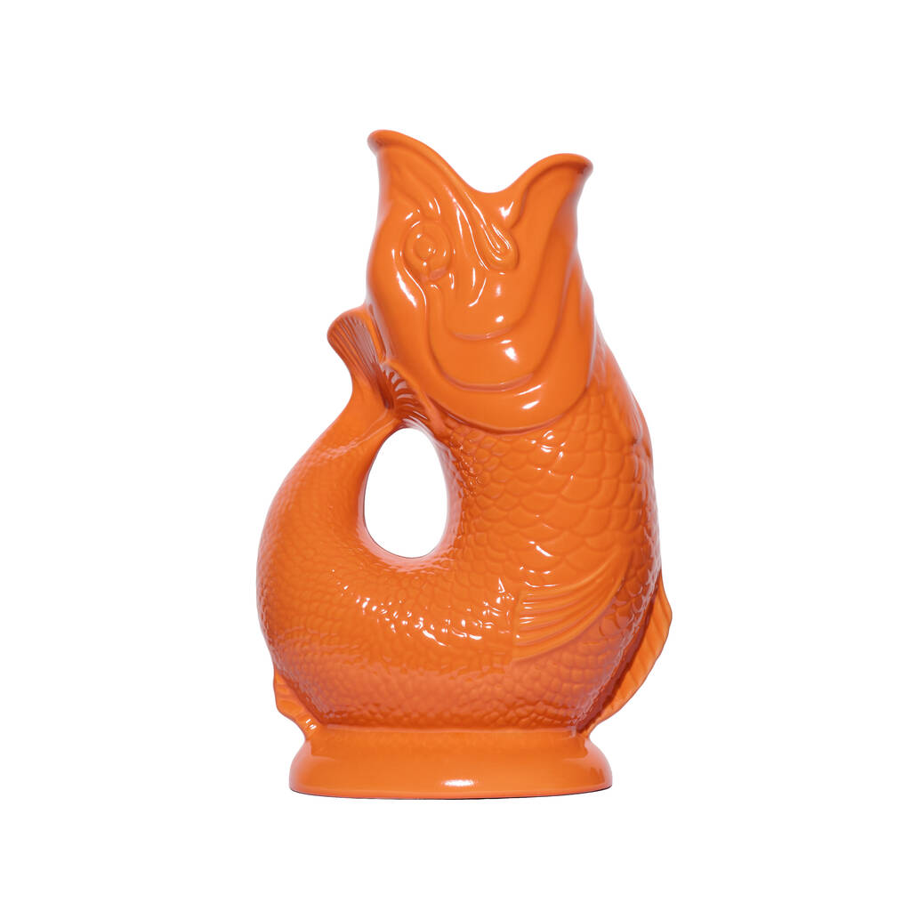 The Original Gluggle Jug ~ Orange ~ Extra Large, 1 of 4