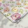 Cotton Floral Wash Bag, thumbnail 4 of 5