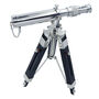 Personalised Chrome Telescope With Black Wooden Tripod, thumbnail 10 of 11