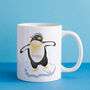Daddy Cool Penguin Father's Day Mug, thumbnail 1 of 4