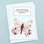 'Butterfly' Personalised Birthday Card, thumbnail 4 of 4