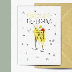 Prosecco Ho Ho Ho Seed Card, 2 of 2