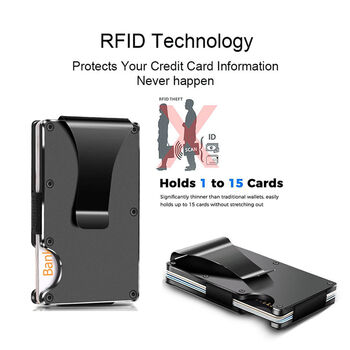 Aluminum Wallet Rfid Credit Card Holder, 11 of 11