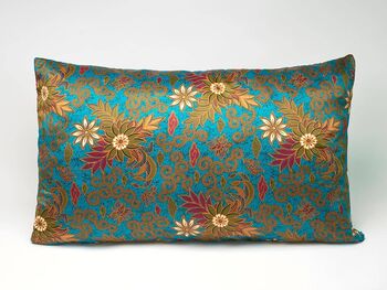 Emerald Silk/Satin Pillowcase, 4 of 5