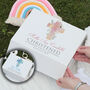 Watercolour Cross Christening Memory Keepsake Box, thumbnail 1 of 5